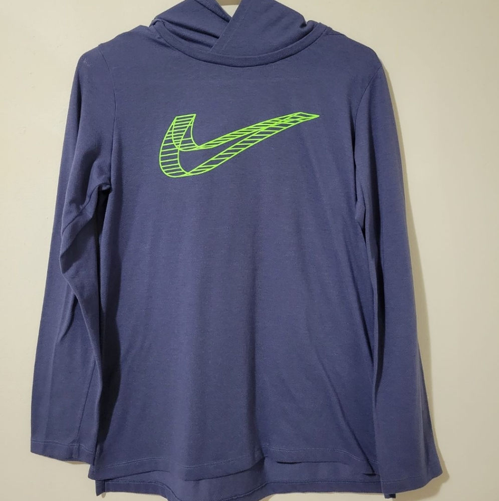 Nike Dri-Fit Boys Training Top,color purple,size XL in Boys